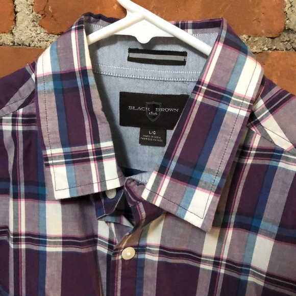 Black Brown 1826 Collection button down - Picture 3 of 4